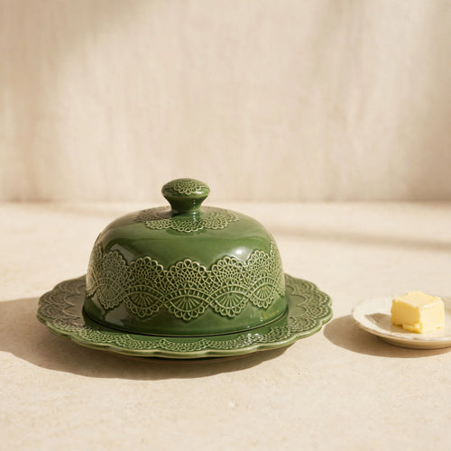 Ceramic Butter Dish with Lid